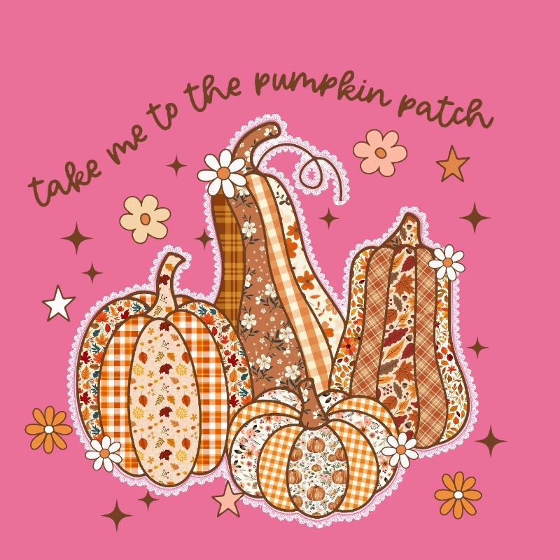 Patchwork Kürbis Patch