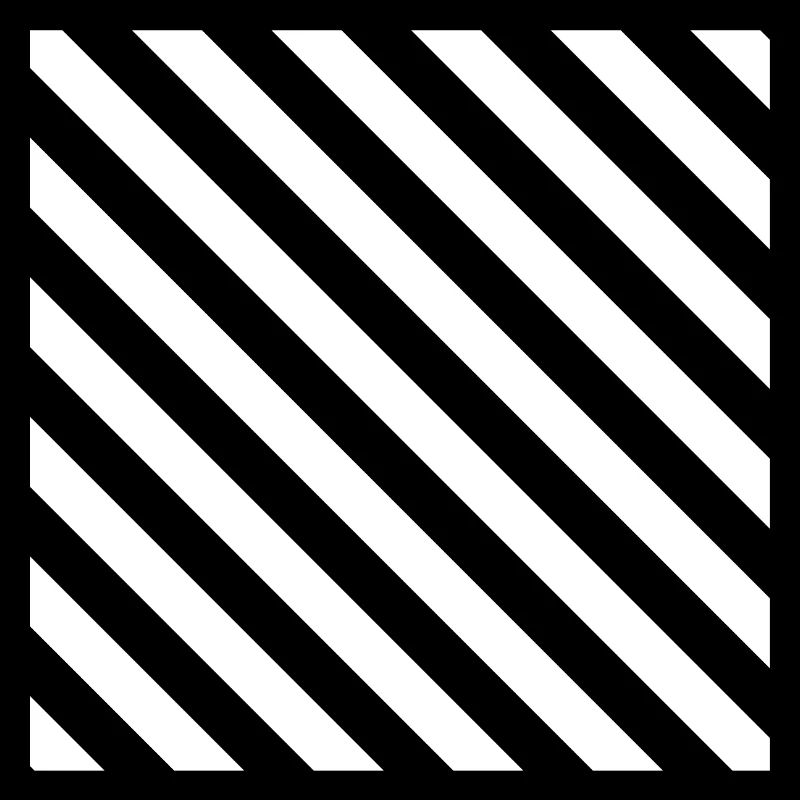 Diagonal Stripe Mono Pattern