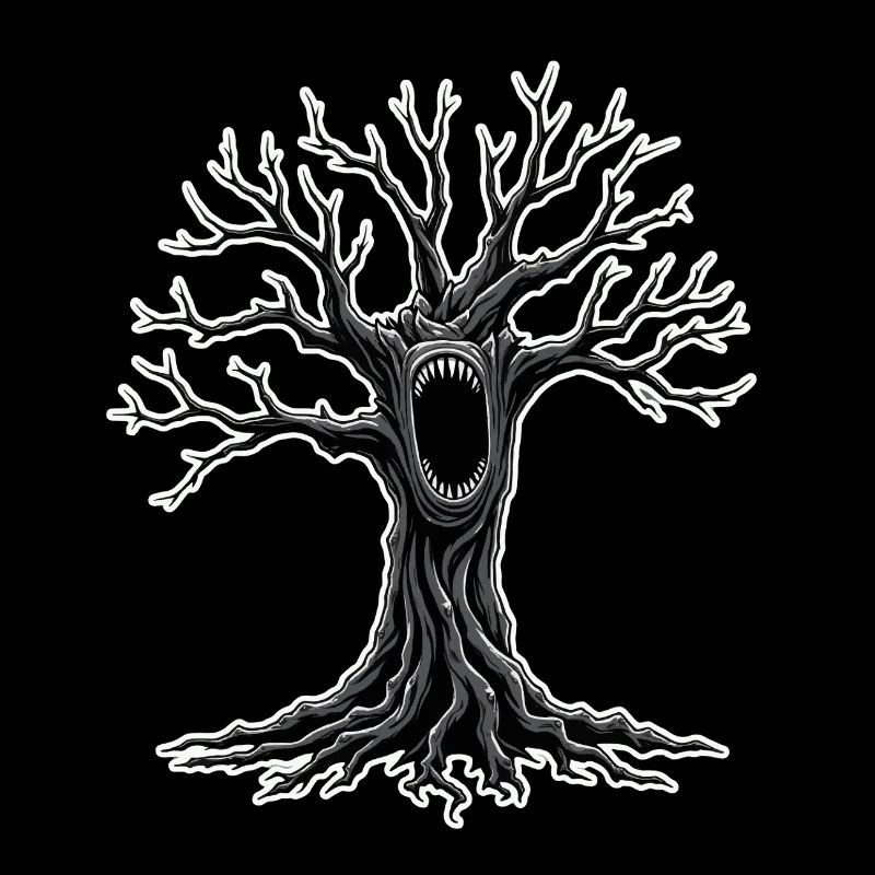 Schreiender Baum