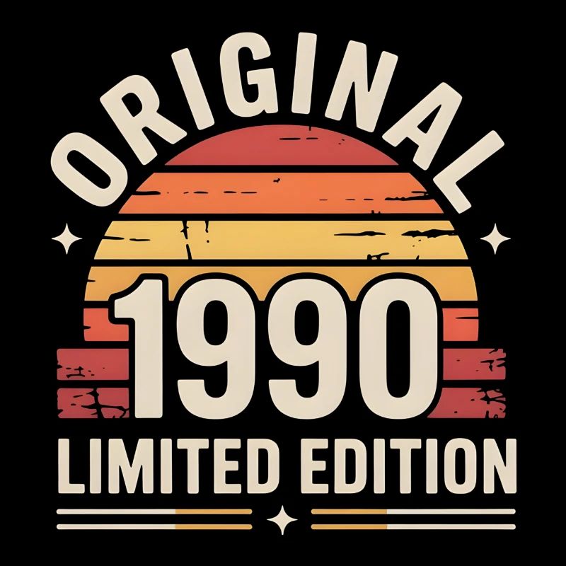 Retro Sunset 1990 Limited Edition