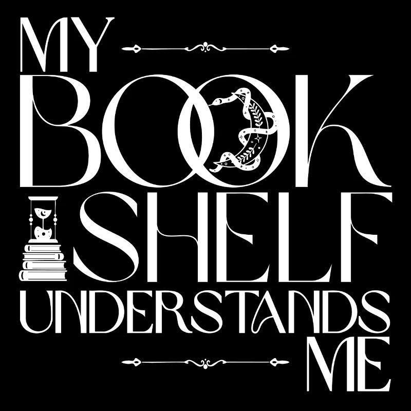 My bookshelf understands me