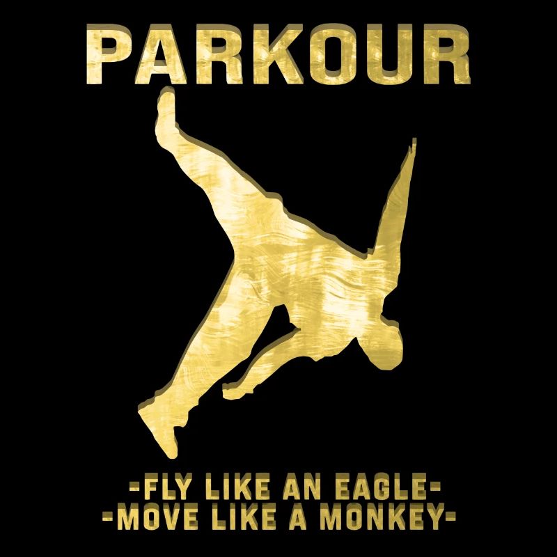Parkour Freerunner Traceur Le Parcour Or