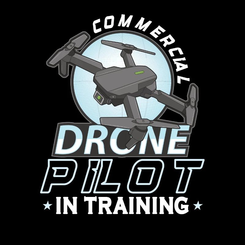 Drone Pilot Grandpa Gift Idea Old Man With