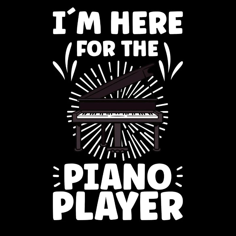 Piano Player Funny Piano Keyboard
