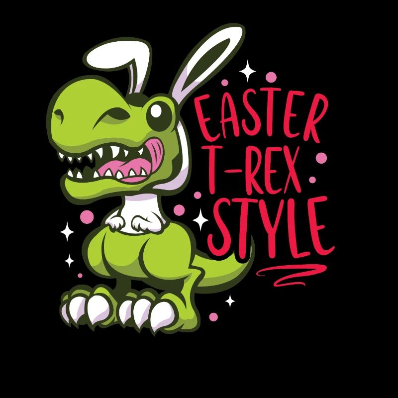 Easter T-rex Dinosaur Easter Funny T-rex