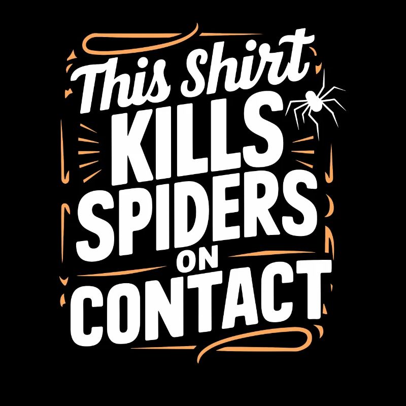 Funny Arachnophobia Awareness, Spider Phobia