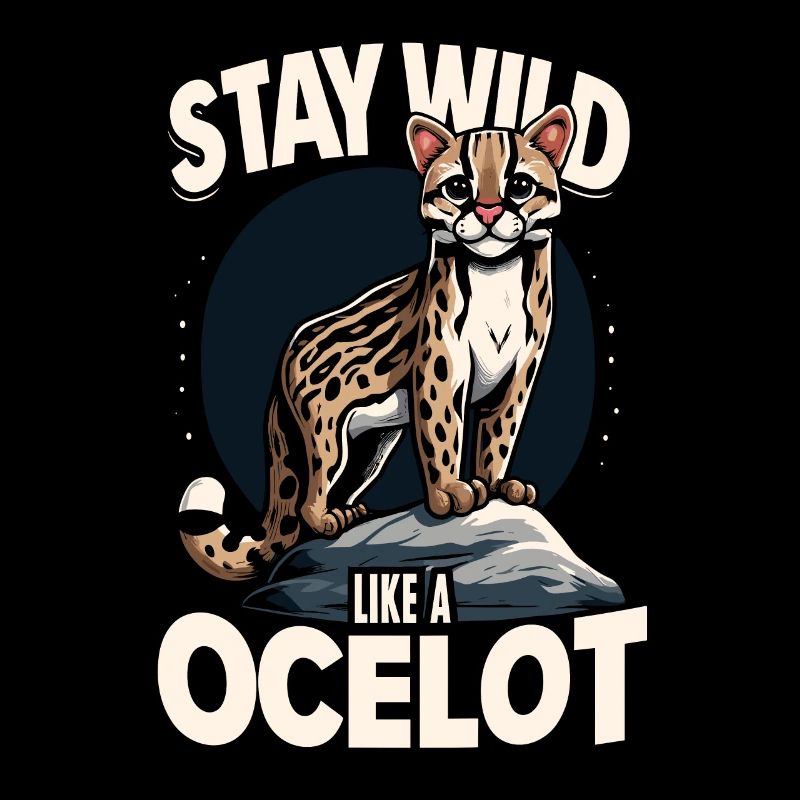 Ocelot Wild Cat Exotic Pets Jungle Big Cat