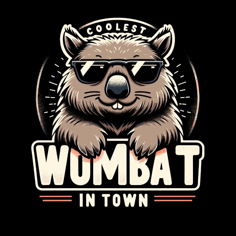 Feeling Wombat-Tastic Heute - Lustiger Wombat