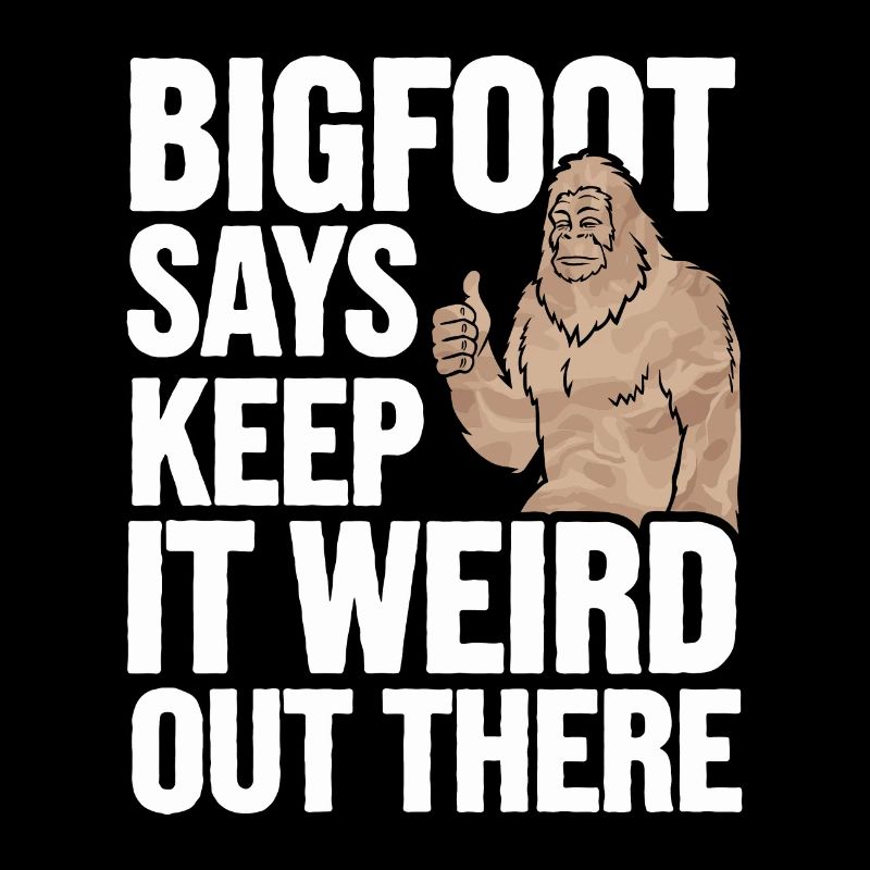 Bigfoot croyant Sasquatch Cryptide Créature de la forêt