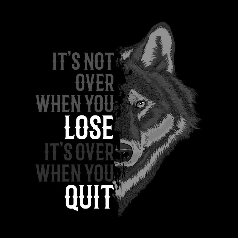 Wolf - Succès Motivation Proverbes