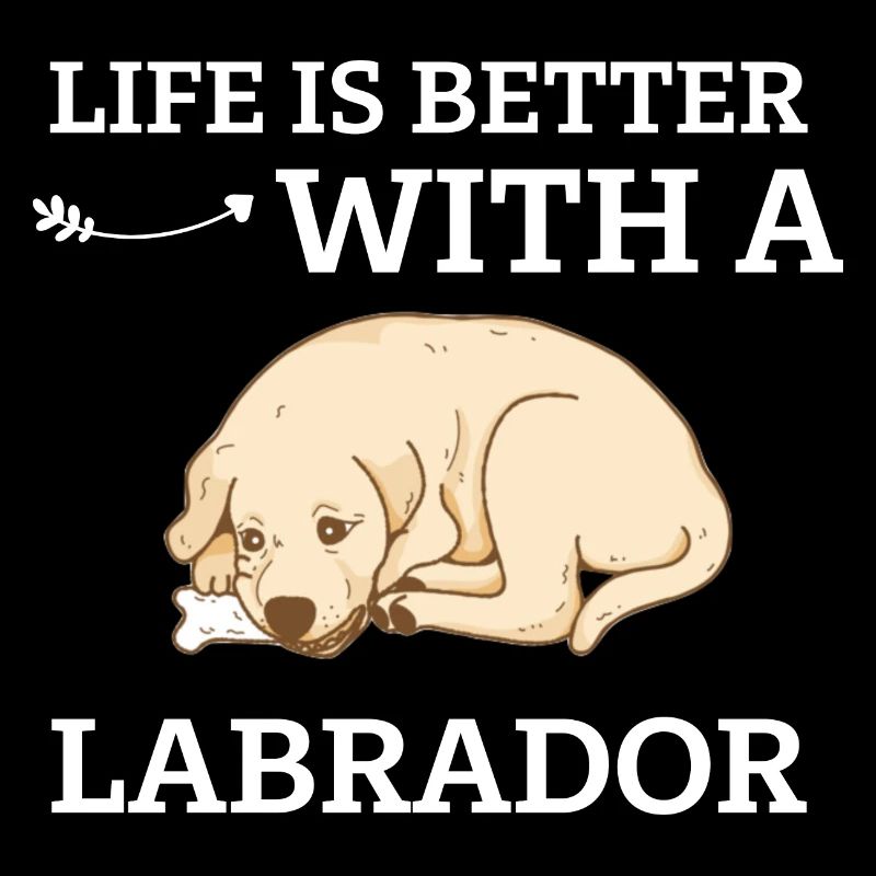 Dog Life is better with a Labrador
