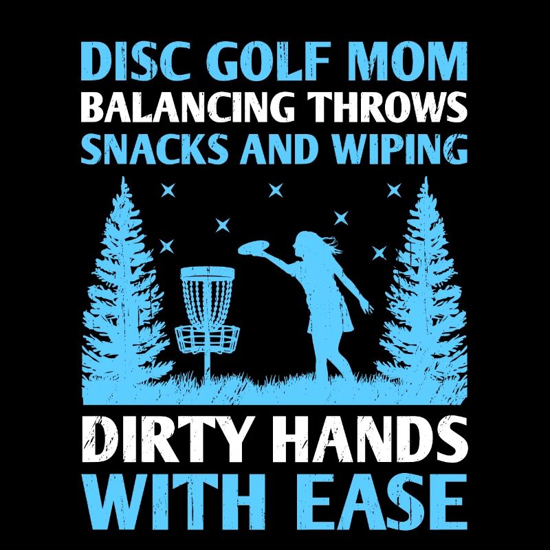 Disc Golf Player Disc Golfer Frisbee Player Par Pu