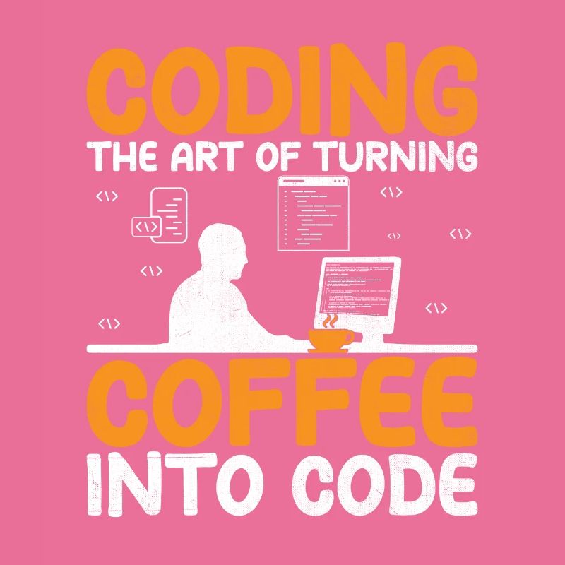 Kaffee-Codierung Programmierer Programmierer Entwickler Nerd Coff