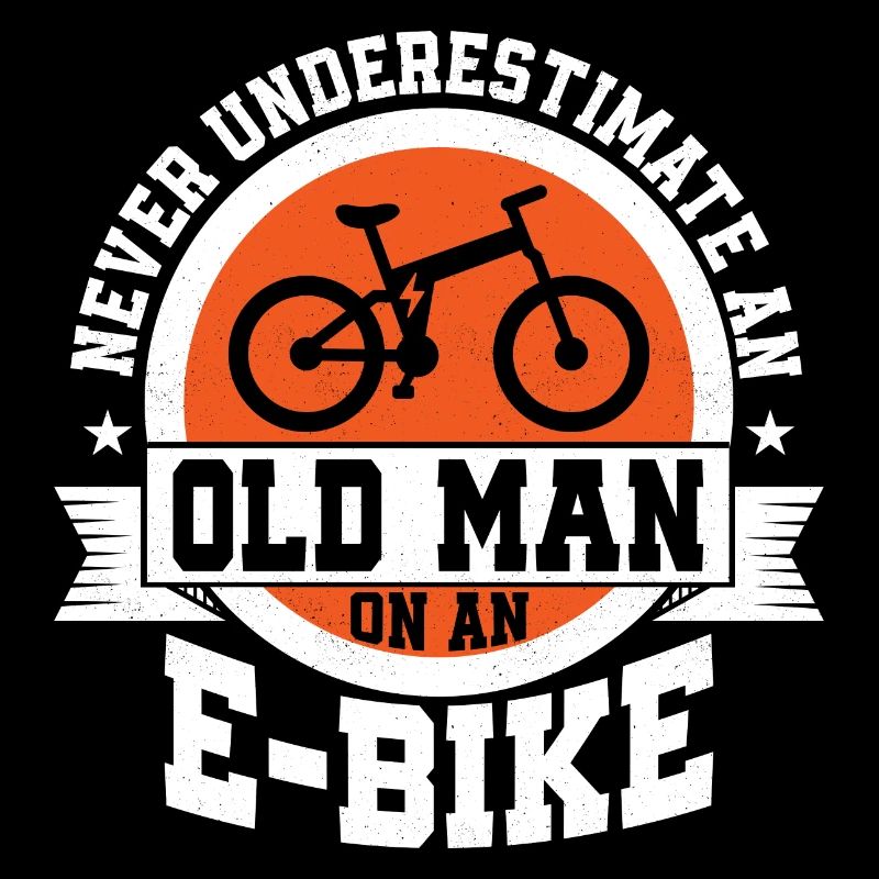 Never Underestimate An Old Man On An E-Bike Electr