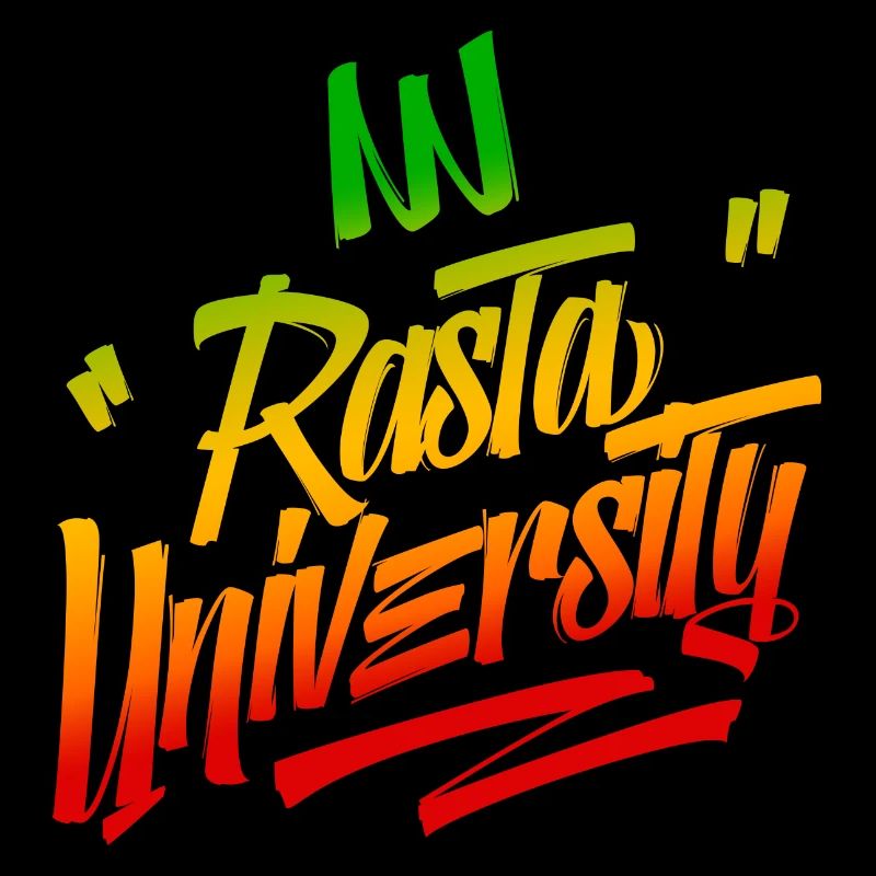 Rasta University Graffiti Tag Style Reggae