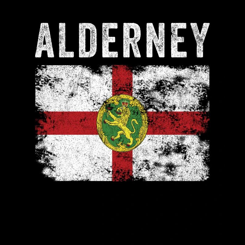 Drapeau d’Aurigny en détresse - Drapeau ridunien