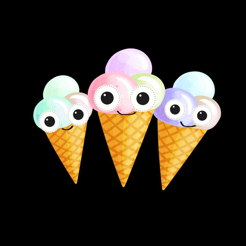 eistüten, eis,icecream,comic