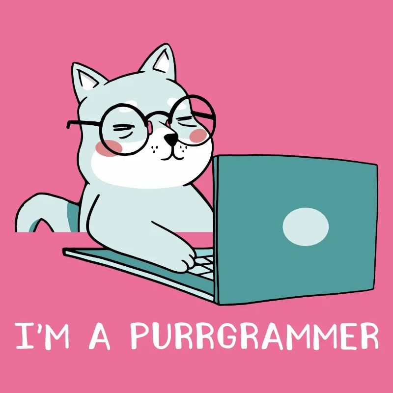 I'm A Purrgrammer Coder Software Developer Compute
