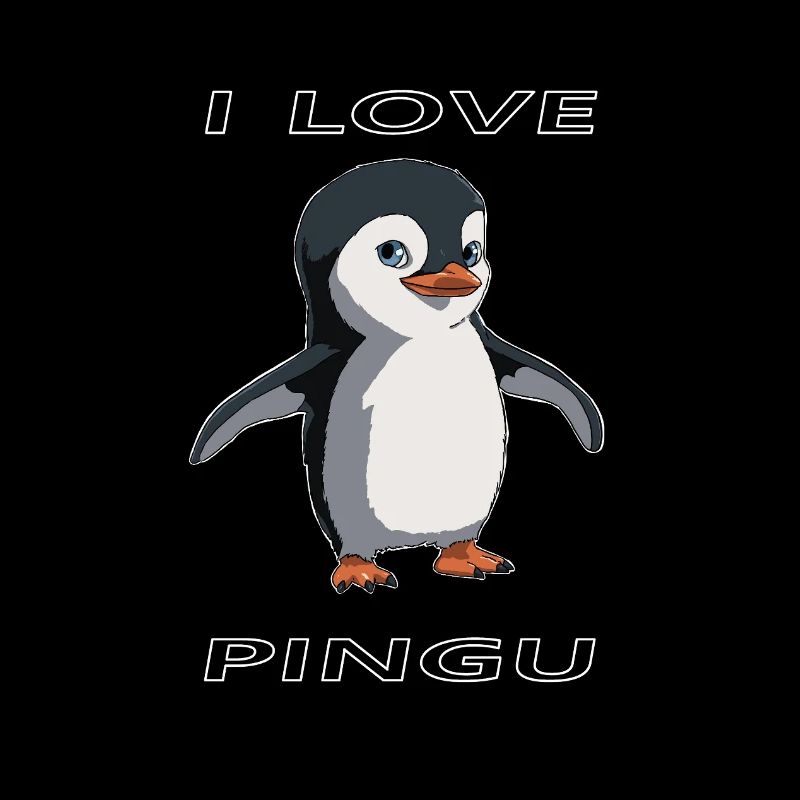 Cute penguin design