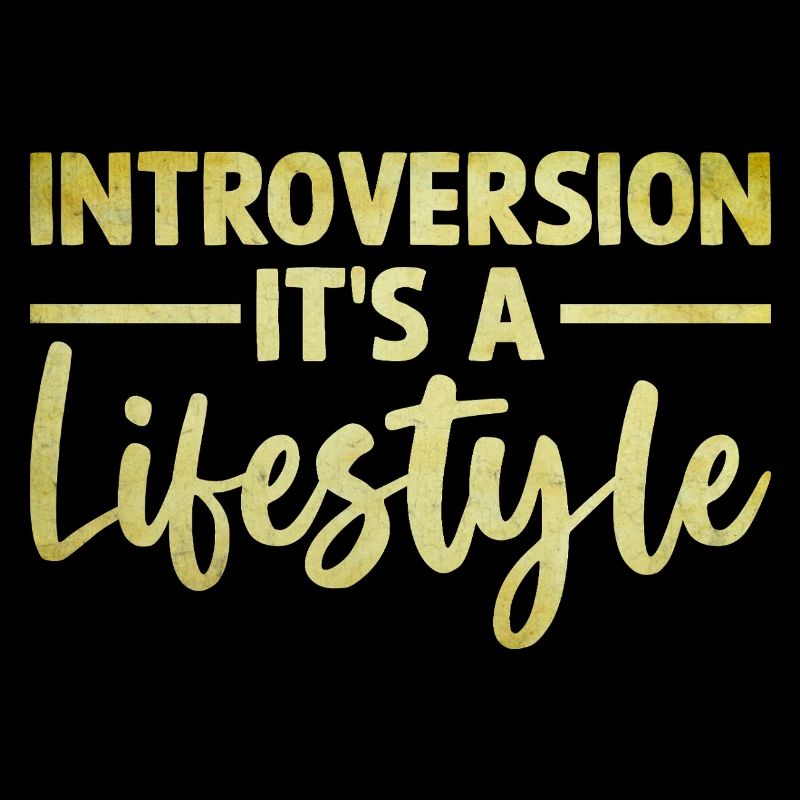 Introversion C’est un dicton de style de vie pour