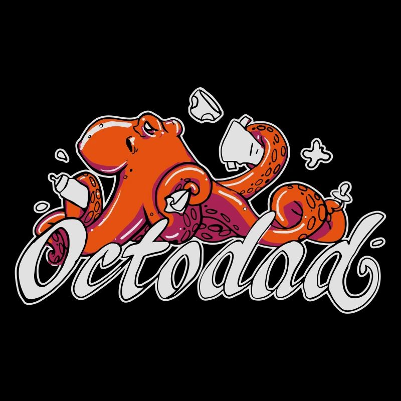 Octopus Partnershirt - Papa