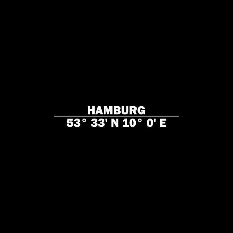 Coordonnées de Hambourg