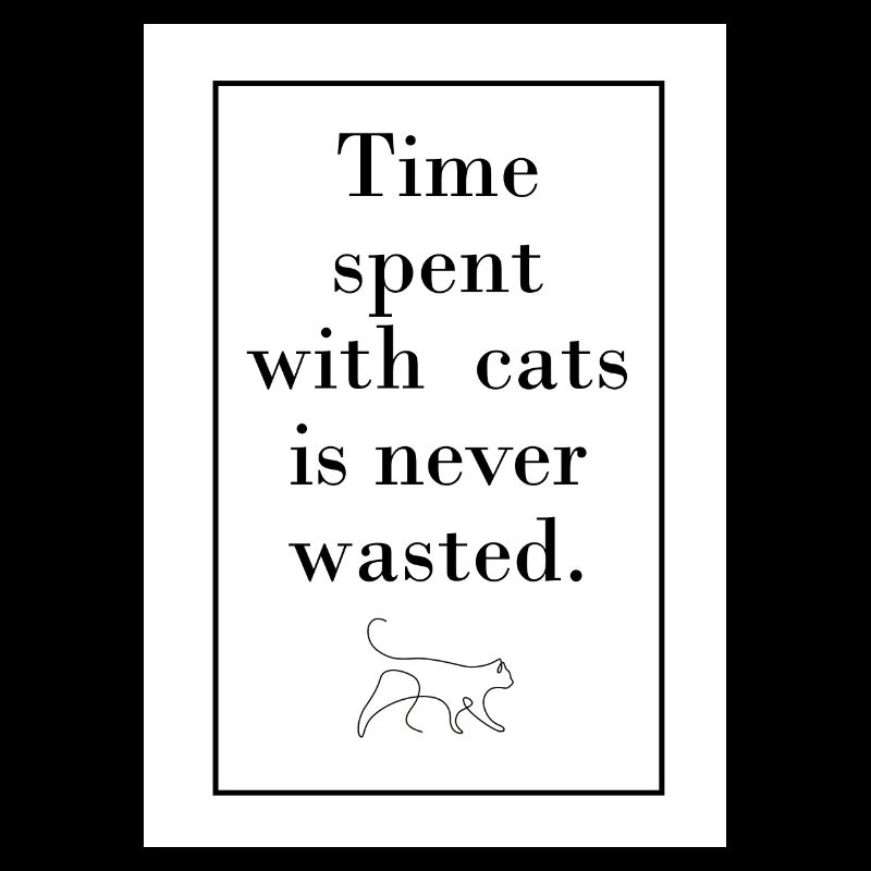 Temps passé avec les chats