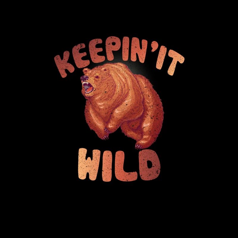 Bear is upset with keeping it wild saying