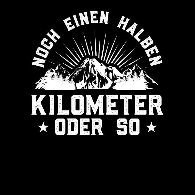Lustiger Wandern Wanderer