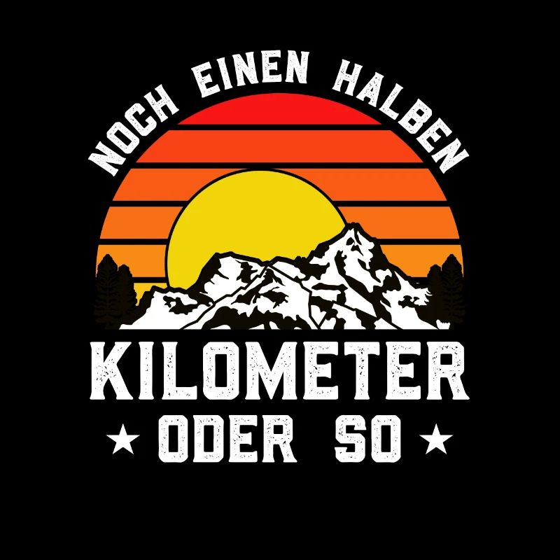 Lustiger Wandern Wanderer