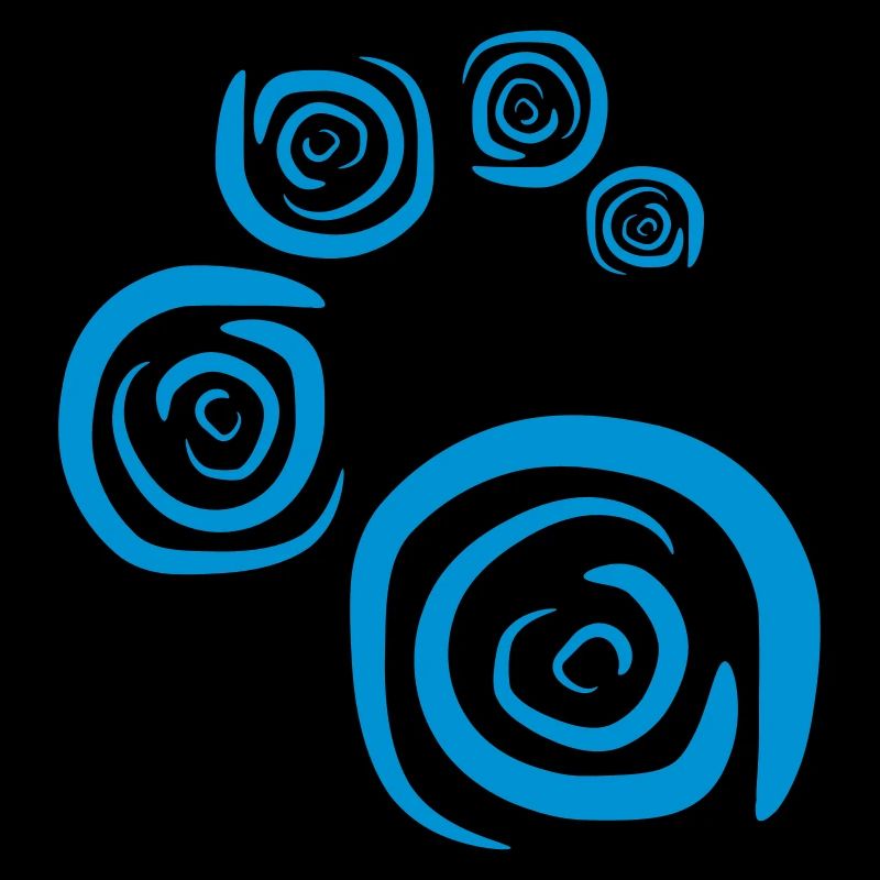 Strudel Wirbel Spirale Wasser Muster