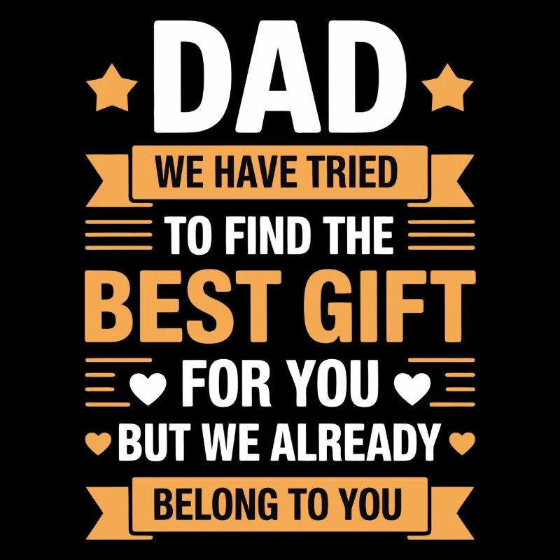 Papa-Geschenk Wir gehören dir schon