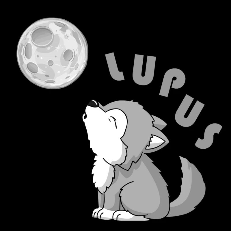 doux bébé loup