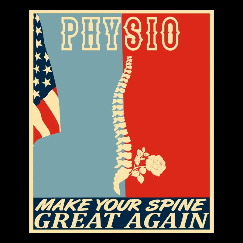Physio, Physiotherapie, Wirbelsäule, great again
