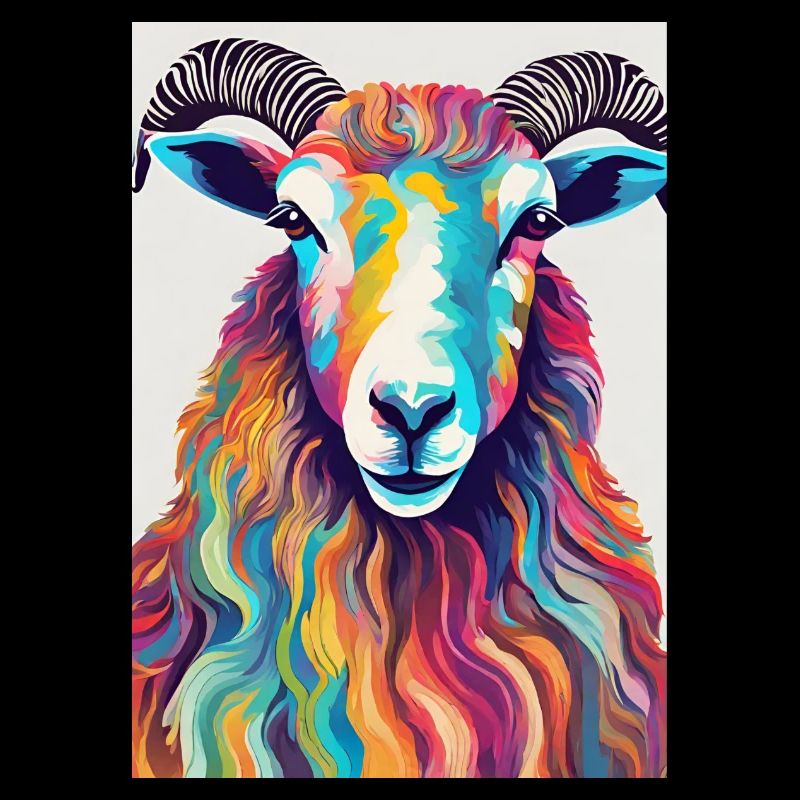 Bélier coloré