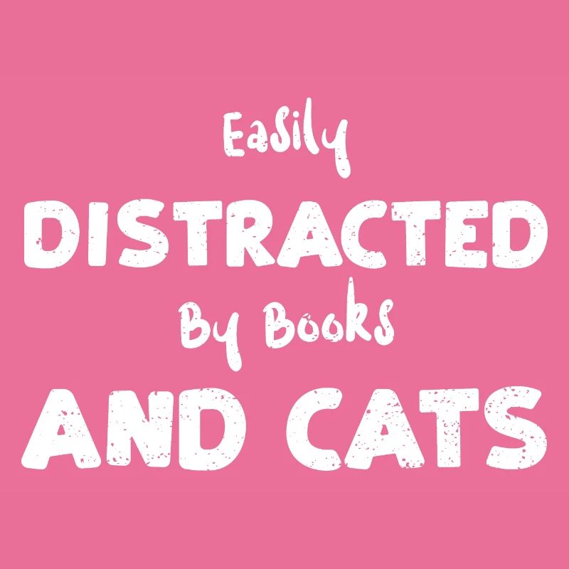 Facilmente distratto da libri e gatti