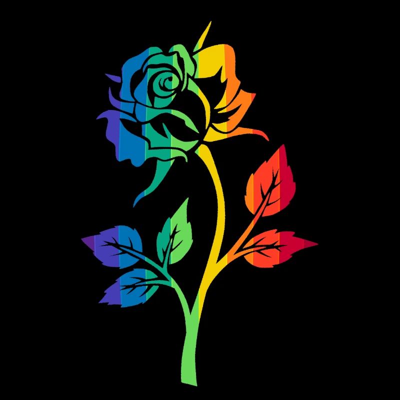 RAINBOW ROSE