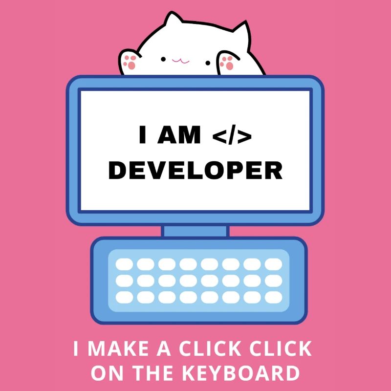 I am a developer - I make a click click