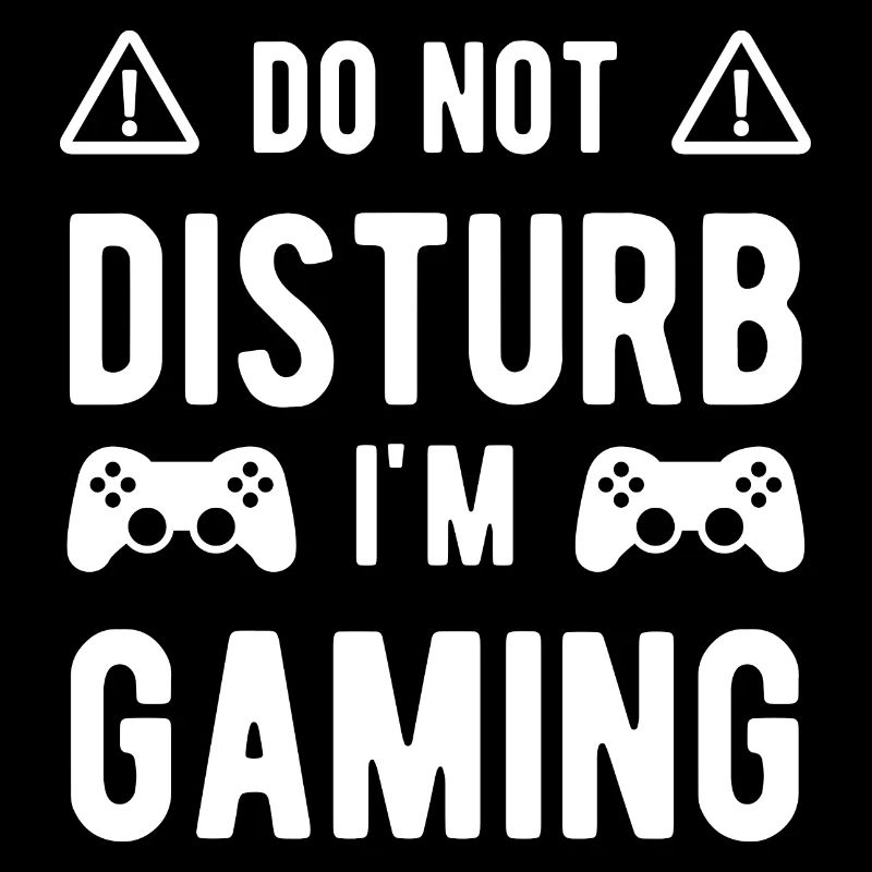 Ne pas déranger je suis gaming