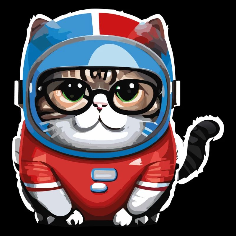 Katze Weltraum, astronaute de Space Cat