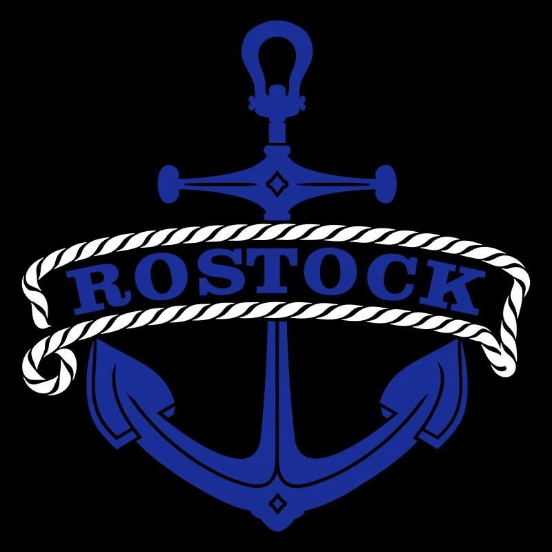 Rostock mit Anker / anchor theme (2c)