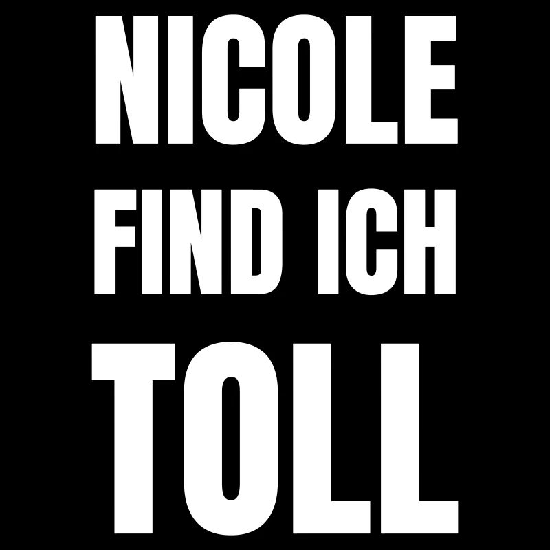 I think Nicole is great.