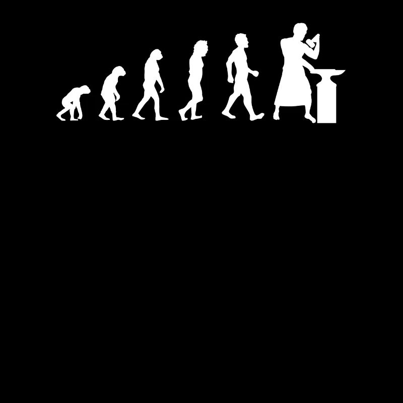 Blacksmith Blacksmith T-Shirt Gift Evolution