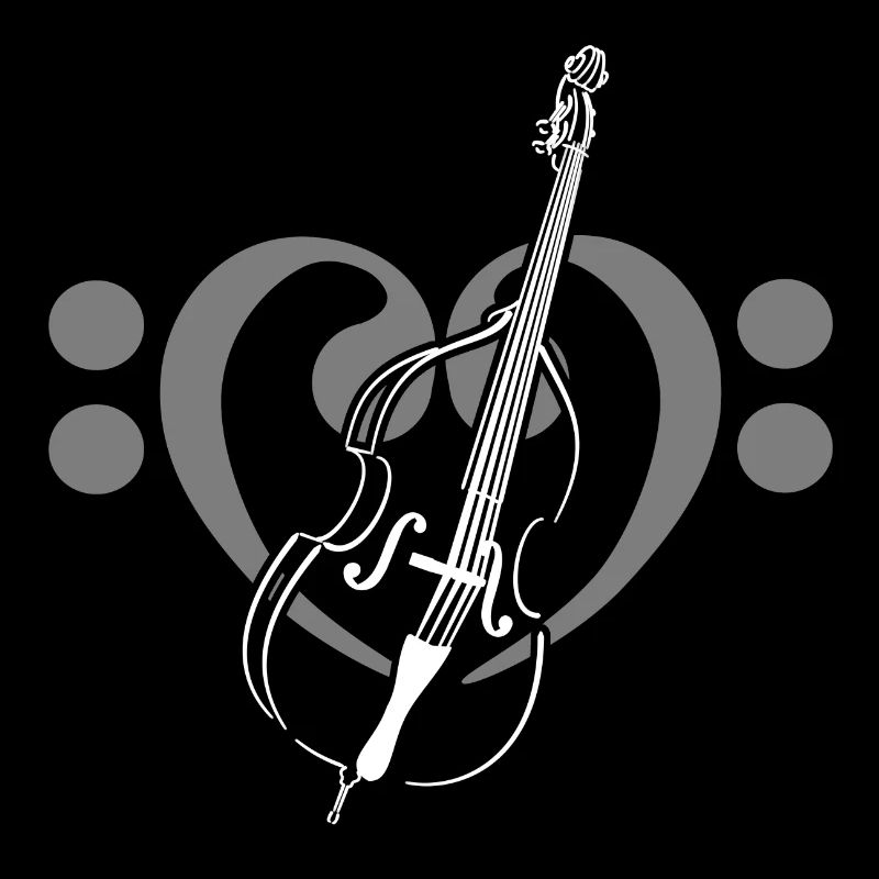 Cœur de clés basses avec contrebasse