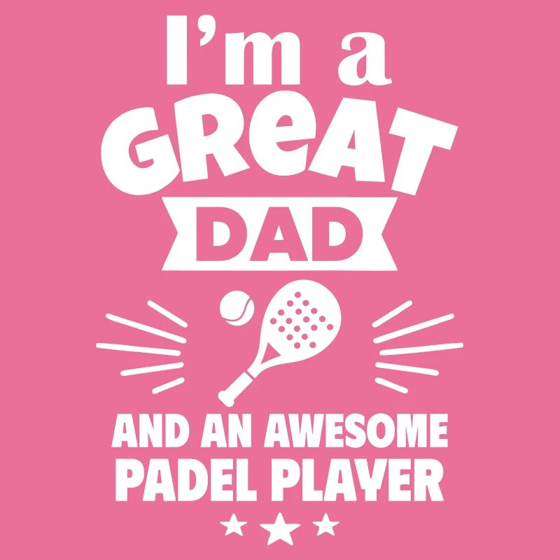 Ich bin ein toller Papa und ein Padel-Ass