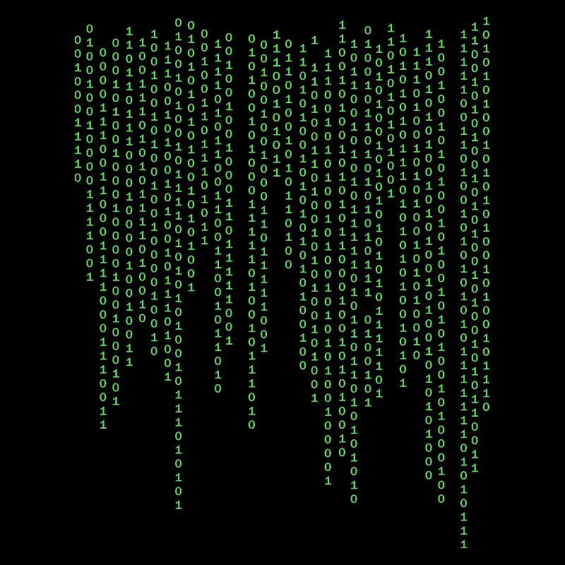 Binary rain
