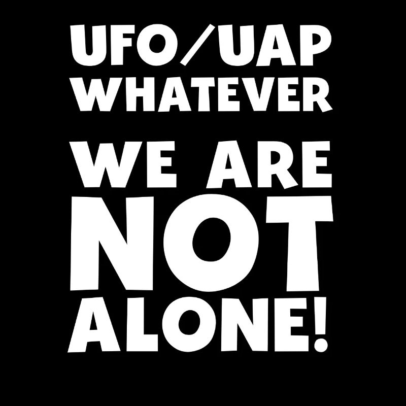 UFO UAP whatever we are not alone