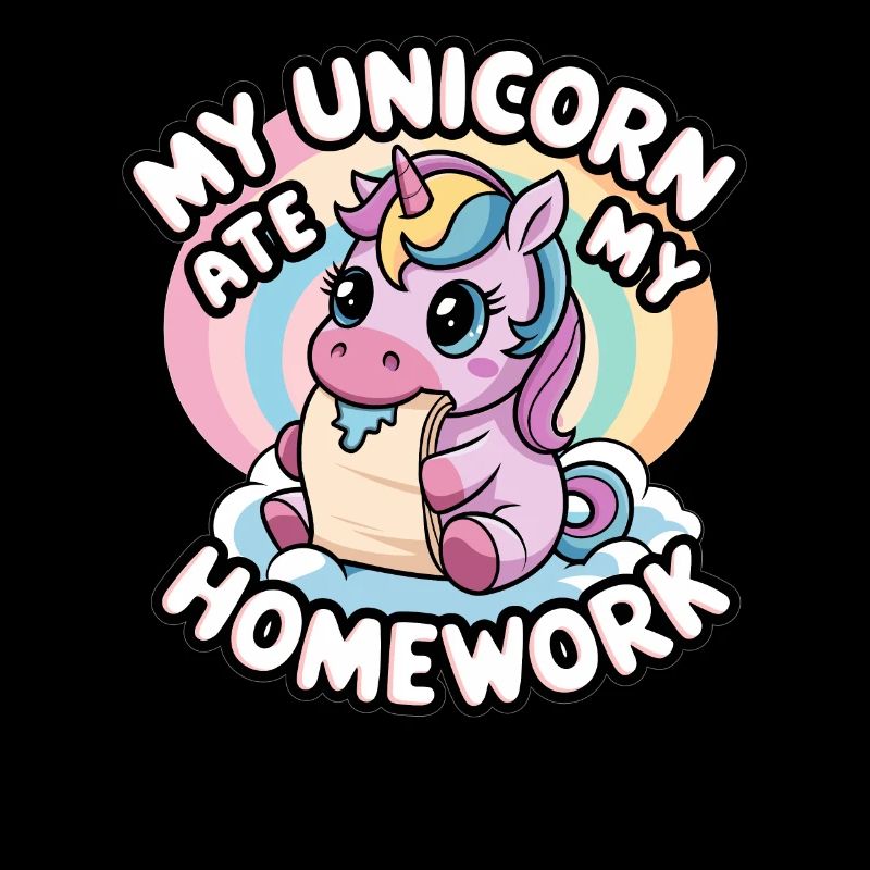 Ma licorne a mangé mes devoirs