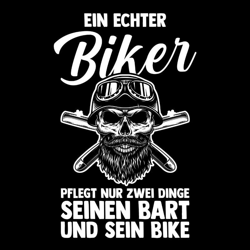 Bearded Biker Bearded Motorcyclist Motorcycle