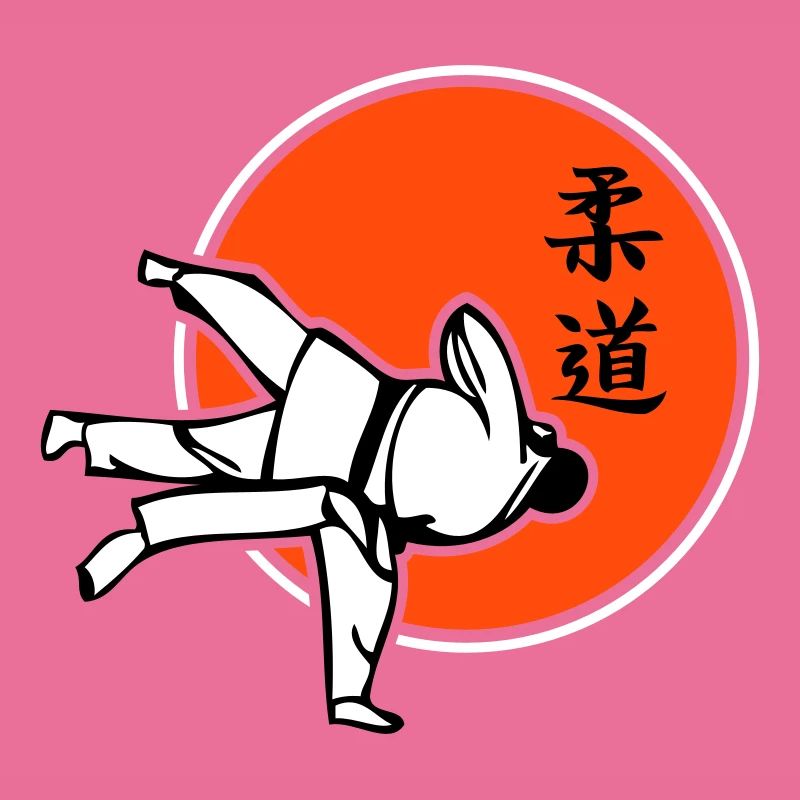 Judo dreifarbig